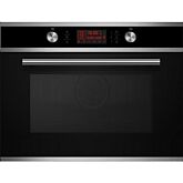 Culina UBCM44SS.1 Black & Stainless Built In Microwave, 45.4Cm High