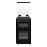 Hostess DOG50B 50Cm Double Oven Gas Cooker With Lid