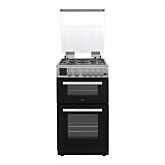 Hostess DOG50I 50Cm Double Oven Gas Cooker With Lid