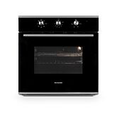 Montpellier MAFSO600SS Airfry Built In Single Electric Oven - Black With Stainless Trim