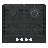 Montpellier MGH61BG 60cm Gas Hob in Black Glass
