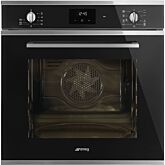 Smeg SF6400TVN 60Cm Cucina Single Oven In Black