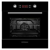 Statesman BSM60BL 60Cm Built In Single Fan Oven Black