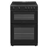 Statesman EDC60B2 60Cm Double Oven Ceramic Cooker In Black