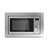 Teknix BIM21SS 39Cm Built-In Microwave In Stainless Steel