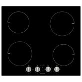 Teknix BITK6KNI 60Cm Wide Full Induction Hob With Knob Controls