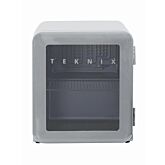Teknix T46RGS Glass Door Table Top Fridge - Silver
