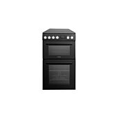 Teknix TKED54B 50Cm Double Oven Ceramic Hob Cooker