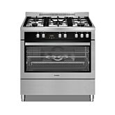 Teknix TKGF91SS 90Cm Single Cavity Gas Range Cooker - Stainless Steel