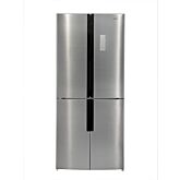 Teknix TMD4801802S American 4 Door Side By Side Fridge Freezer - Silver