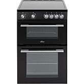 Willow WT60CCB 60Cm Twin Cavity Freestanding Electric Cooker