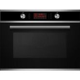 Culina UBCM44SS.1 Black & Stainless Built In Microwave, 45.4Cm High