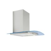 Culina UBLED60 60Cm Curved Led Glass Chimney Hood - Stainless Steel