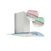 Culina UBLED70 70Cm Chimney Style Cooker Hood With LED Lighting - Stainless Steel