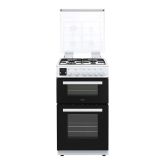 Hostess DOG50W 50Cm Double Oven Gas Cooker With Lid