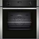 Neff B4ACF1AN3B N50, Slide And Hide Built-In Oven, 60 X 60 Cm, Stainless Steel