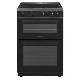 Statesman EDC60B2 60Cm Double Oven Ceramic Cooker In Black