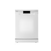 Teknix TFD616W 60Cm Full Size Dishwasher With Cutlery Drawer - White