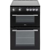 Willow WT60CCB 60Cm Twin Cavity Freestanding Electric Cooker