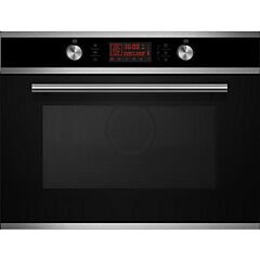 Culina UBCM44SS.1 Black & Stainless Built In Microwave, 45.4Cm High