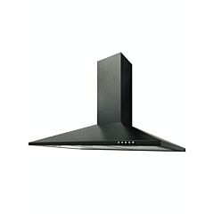 Culina UBSCH90BK 90Cm Chimney Style Cooker Hood Black