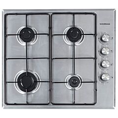 Nordmende HGE603IX 60Cm 4 Burner Gas Hob Stainless Steel