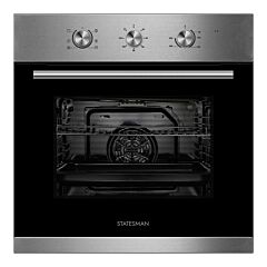 Statesman BSF60SS 65 LITRE BUILT IN SINGLE FAN OVEN STAINLESS STEEL