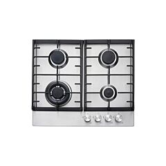 Teknix SCGH61X Gas Hob 60Cm Stainless Steel