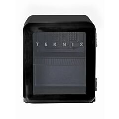 Teknix T46RGB Glass Door Table Top Fridge - Black