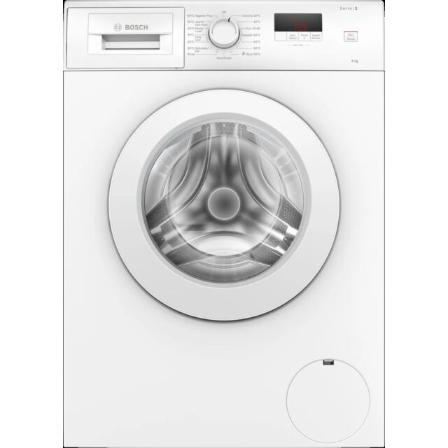 Bosch WAJ28002GB Series 2 Washing Machine, Front Loader 8 Kg 1400 Rpm