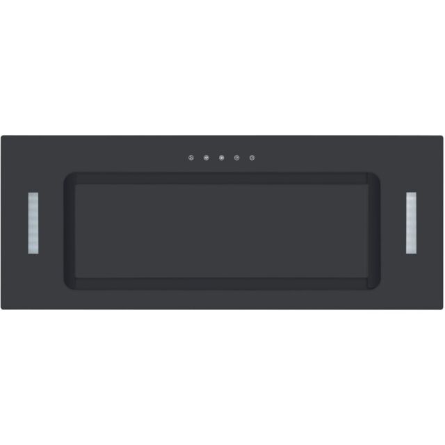 Culina UBICON52B 52Cm Canopy Cooker Hood Black