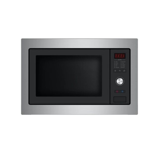 Culina UBMG25SS 39Cm Built-In Microwave With Grill - Stainless Steel