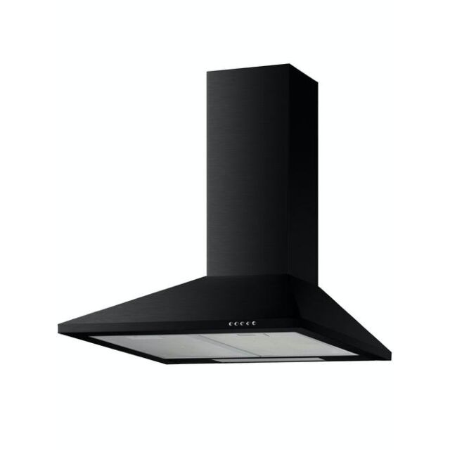 Culina UBSCH60BK.1 60Cm Black Chimney Hood
