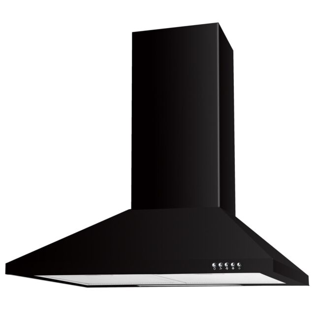 Culina UBSCH70BK 70Cm Chimney Cooker Hood Black