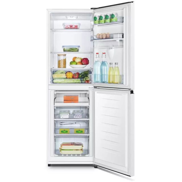 Fridgemaster MC55240MDF White Fridge Freezer