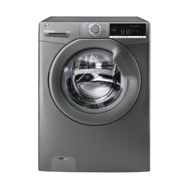Hoover H3W410TAGGE/1-80 Freestanding 10Kg Washer Graphite