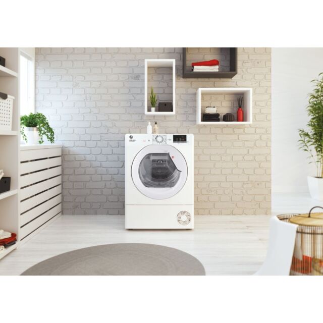 Hoover HLE C10DE 10Kg Condenser Dryer - White