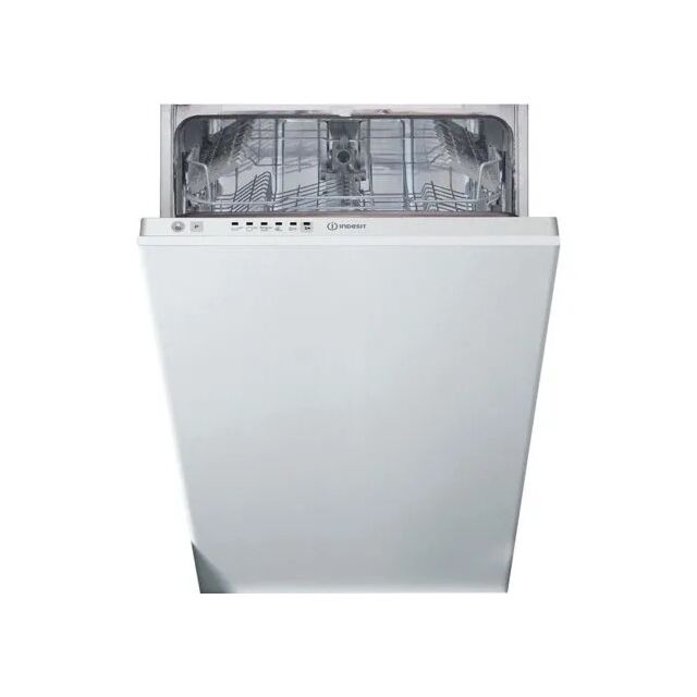 Indesit DI9E2B10UK 45Cm Wide Slimline Integrated Dishwasher