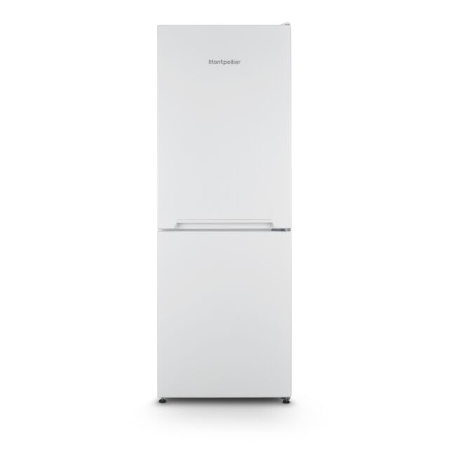 Montpellier MS155EW Low Frost Fridge Freezer H152cm W55cm 