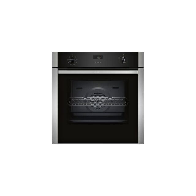 Neff B4ACF1AN3B N50, Slide And Hide Built-In Oven, 60 X 60 Cm, Stainless Steel