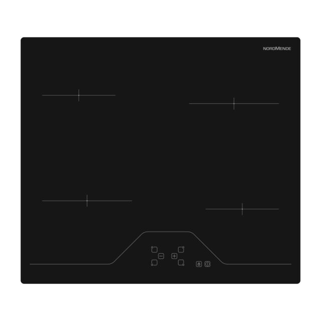 Nordmende HCT63FL 60Cm 4 Zone Touch Control Ceramic Hob Black