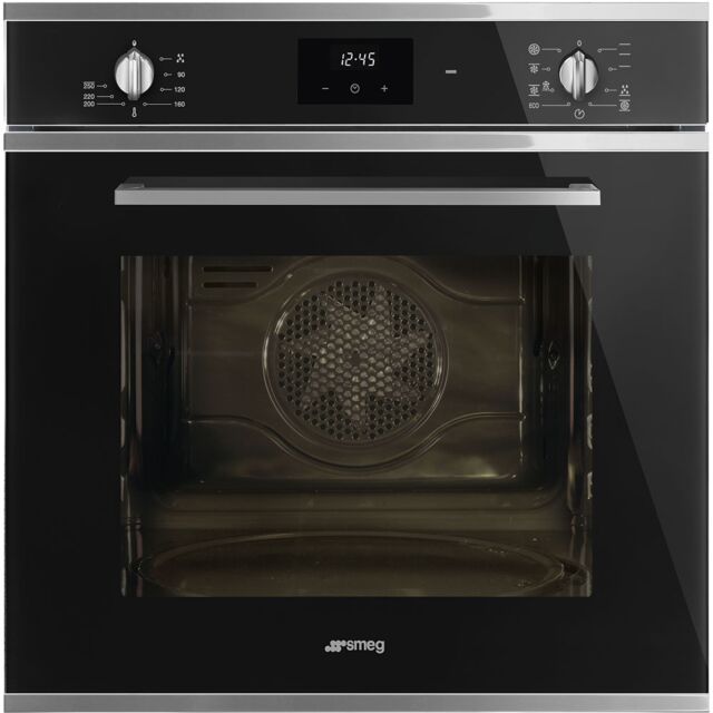 Smeg SF6400TVN 60Cm Cucina Single Oven In Black