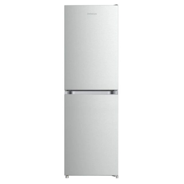 Statesman F01754LFS H175cm W55cm 50/50 Low Frost Fridge Frezer Silver