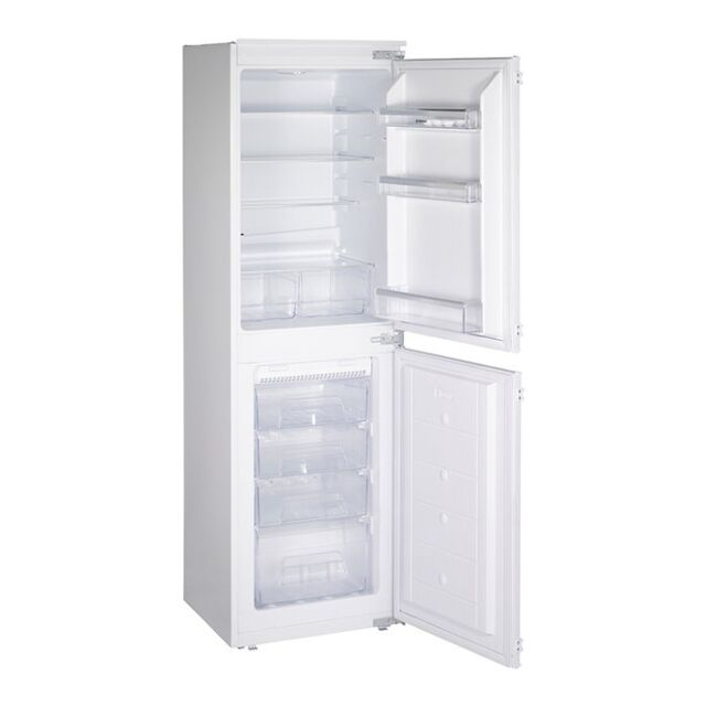Teknix BITK502 Integrated 50/50 Fridge Freezer In White Static