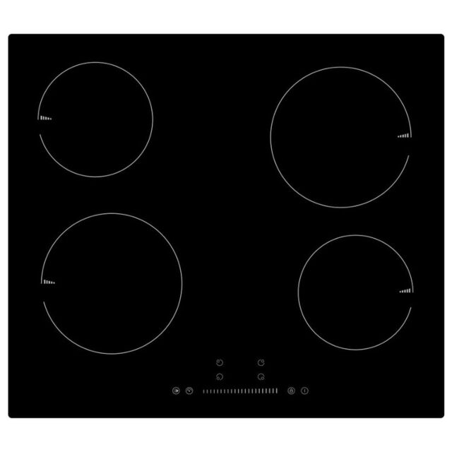 Teknix BITK6SLC Ceramic Hob 60Cm Slider Control