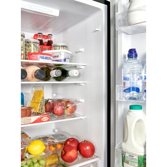 Teknix FF1860B Frost Free Fridge Freezer - Black