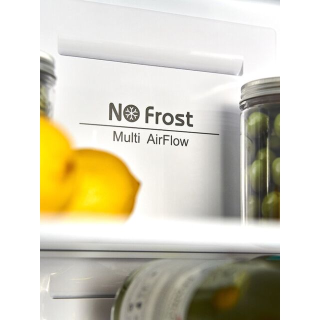Teknix FF1860S Frost Free Fridge Freezer In Silver