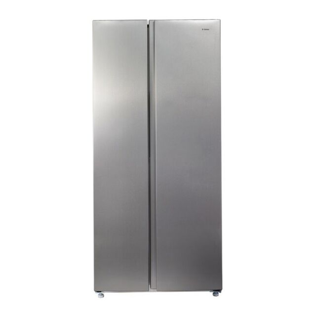 Teknix SBS84175S Side By Side Fridge Freezer - Silver