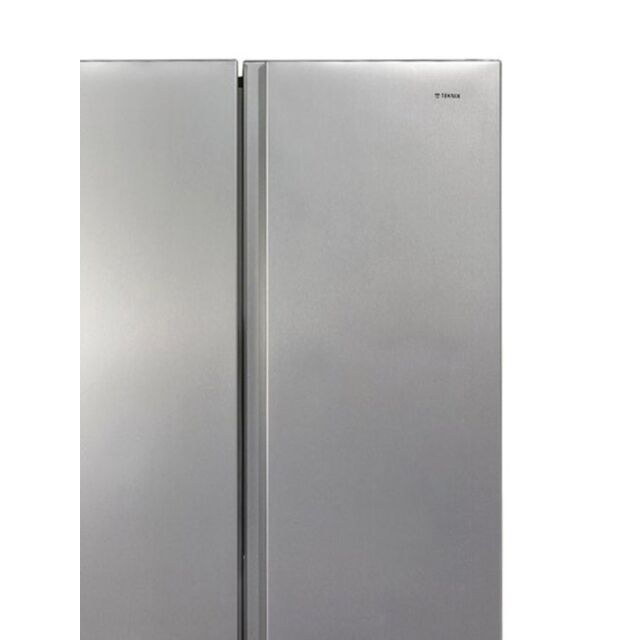 Teknix SBS84175S Side By Side Fridge Freezer - Silver