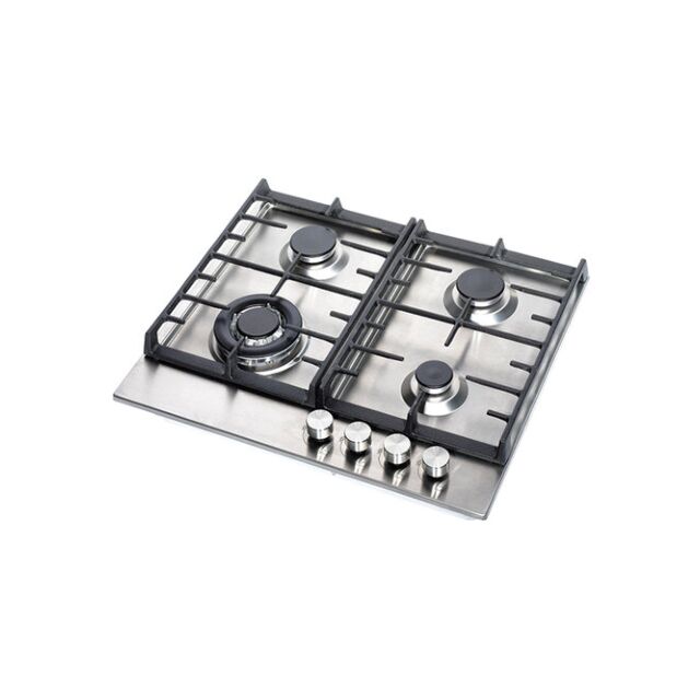 Teknix SCGH61X Gas Hob 60Cm Stainless Steel